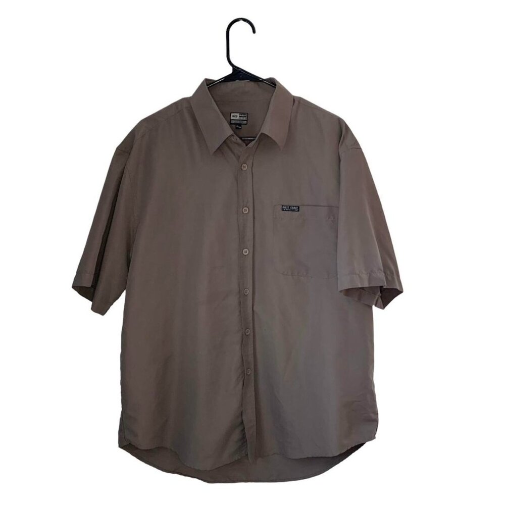 West Coast Connection Men’s Grey Button Up